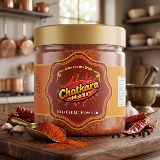Premium Red Chilli Powder (Lal Mirch) – No Added Colors (200g)