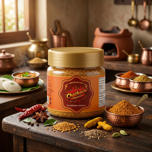Authentic South Indian Sambhar Masala Powder (50g)