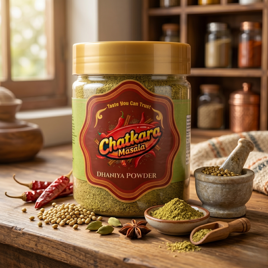 Fresh Ground Dhania Powder (Coriander) – 100% Pure (200g)