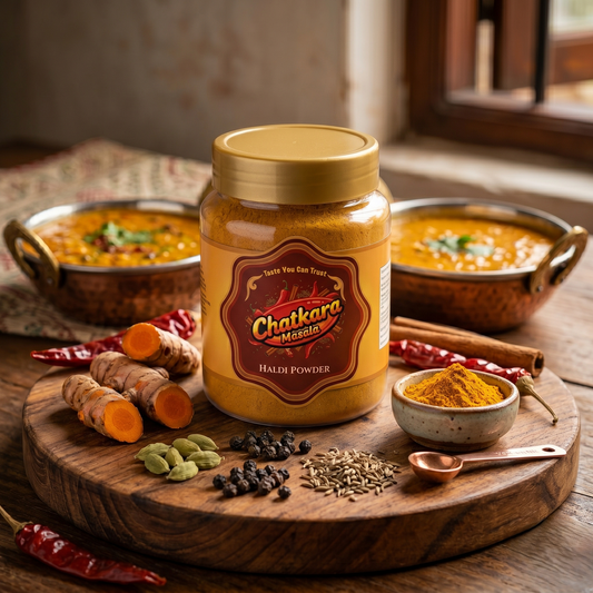 Pure Haldi Powder (Turmeric) – 100% Organic & Natural (100g)