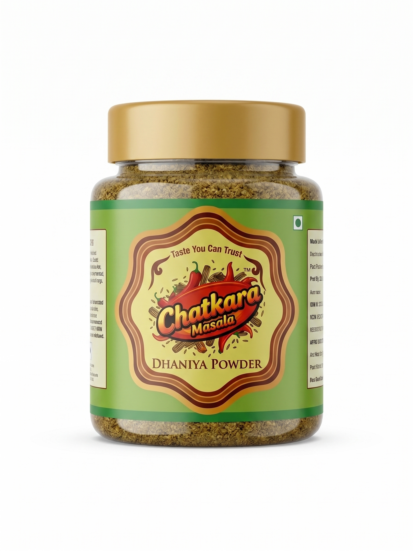 Fresh Ground Dhania Powder (Coriander) – 100% Pure (100g)