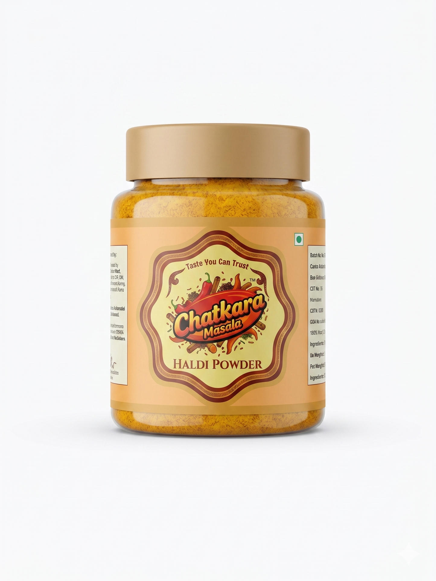 Pure Haldi Powder (Turmeric) – 100% Organic & Natural (100g)