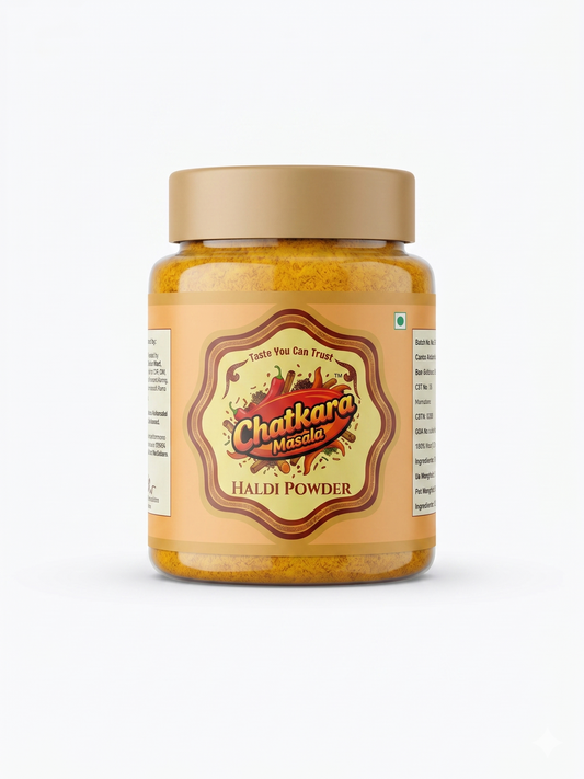 Pure Haldi Powder (Turmeric) – 100% Organic & Natural (100g)