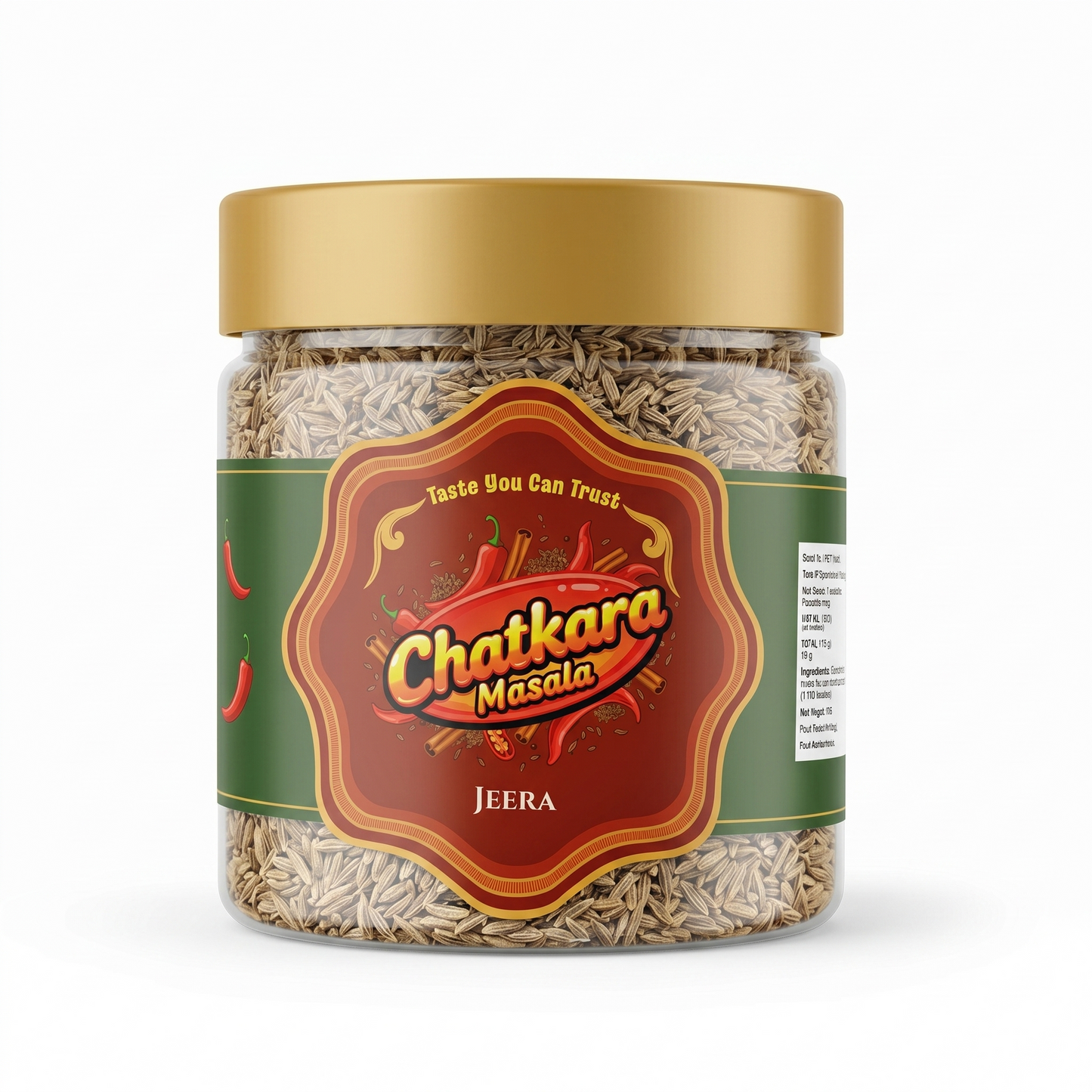 Premium Whole Jeera (Cumin Seeds) – Unadulterated & Natural (200g)