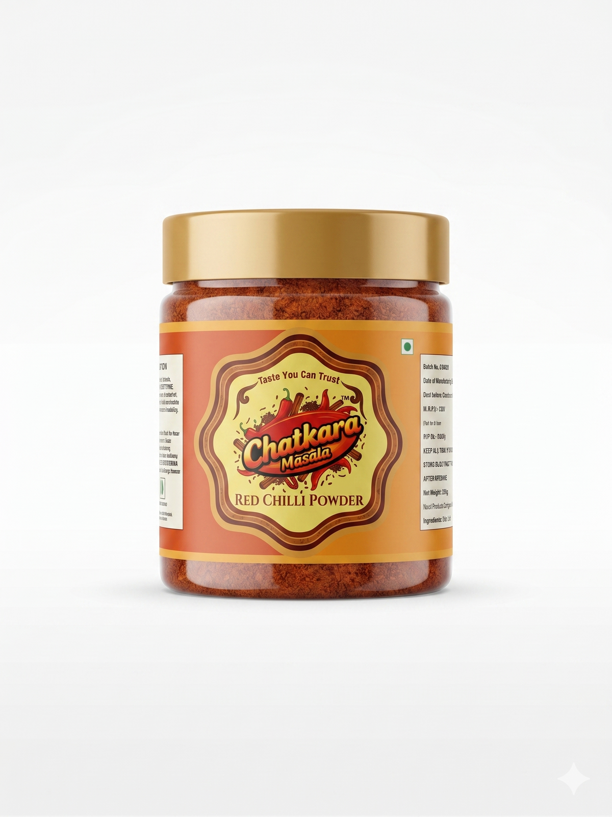 Premium Red Chilli Powder (Lal Mirch) – No Added Colors (200g)