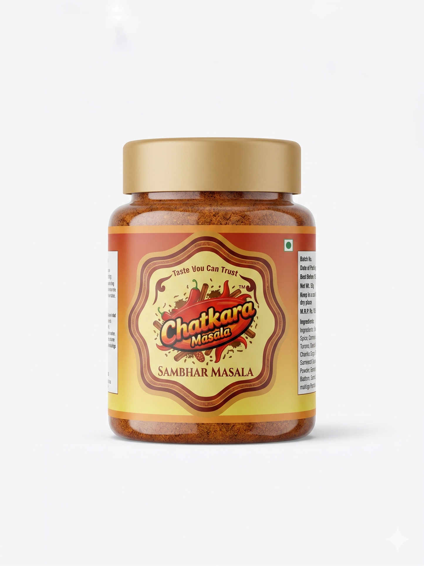 Authentic South Indian Sambhar Masala Powder (100g)